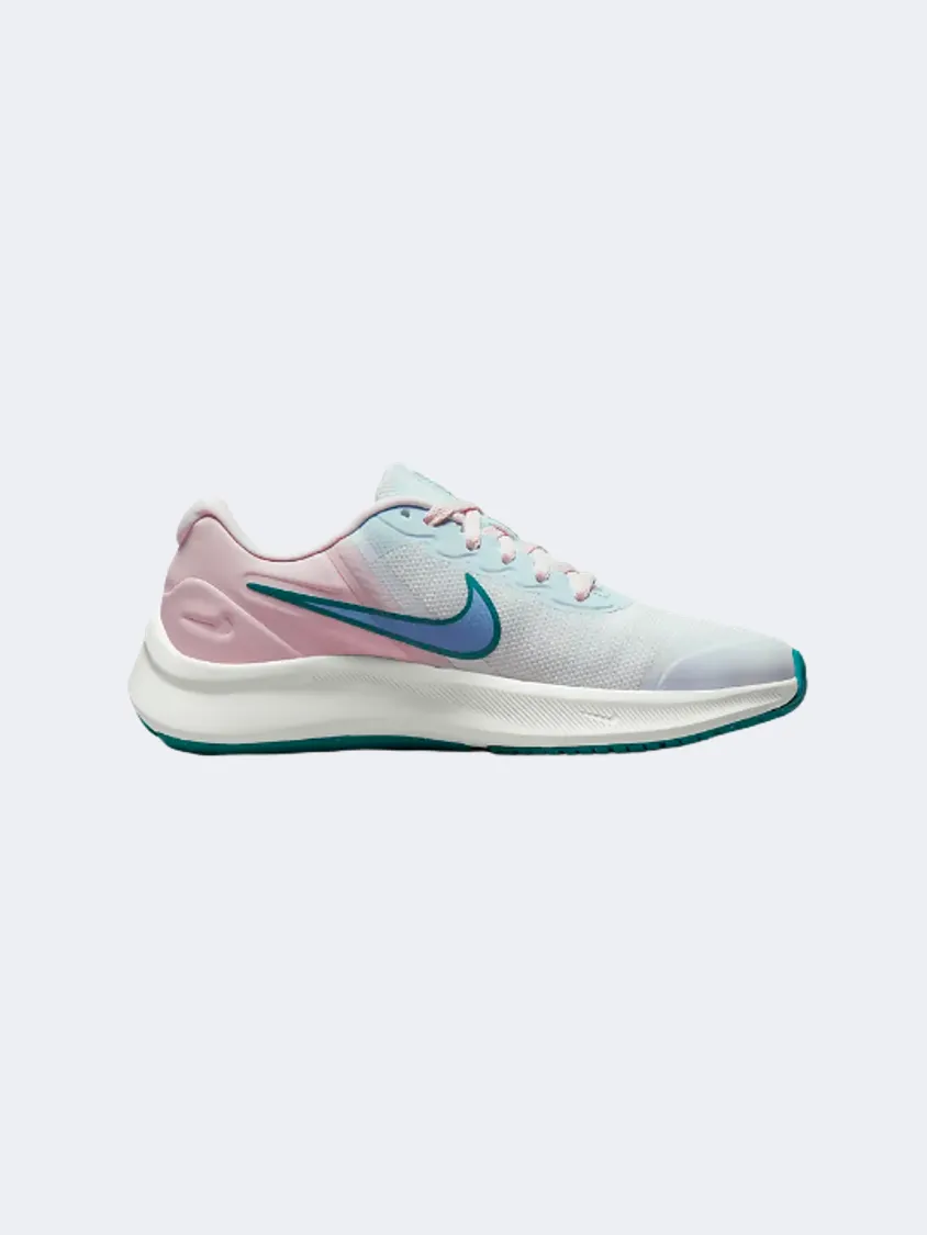 Nike Star Runner 3 Gs-Girls Running Espadrilles White/Pearl