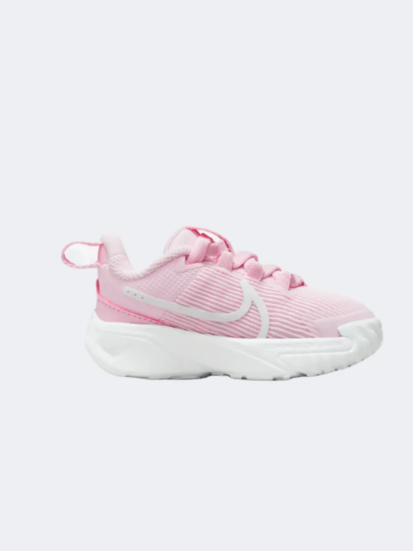 Nike Star Runner 4 Nn Infant Girls Running Shoes Pink Foam/White