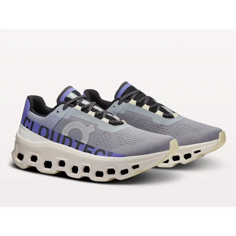 On Running Mens Trainer Cloudmonster Mist/Blueberry