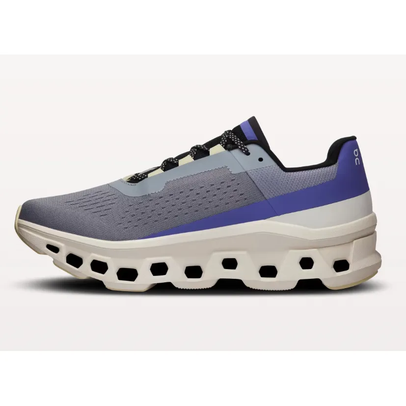 On Running Mens Trainer Cloudmonster Mist/Blueberry