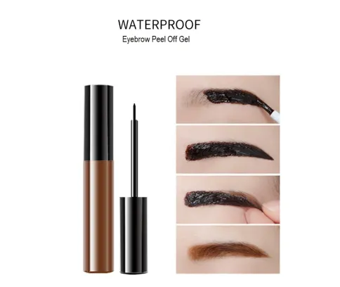 Peel Off Tattoo Semi Permanente Eyebrow Gel - MQO 12 pcs