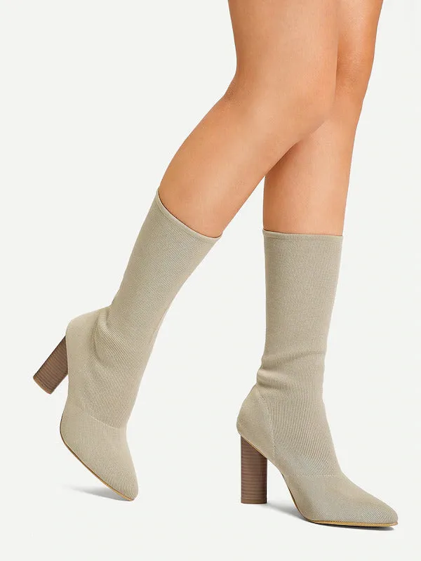 Plain Sock Boot