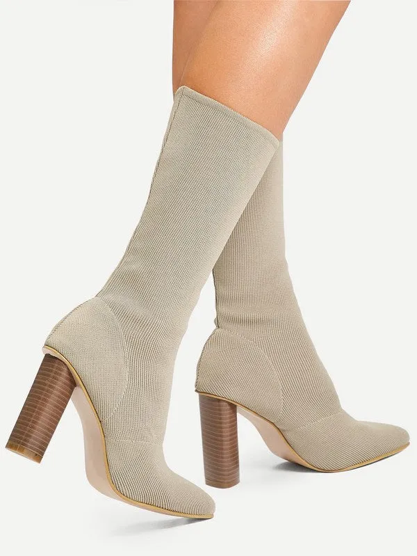 Plain Sock Boot