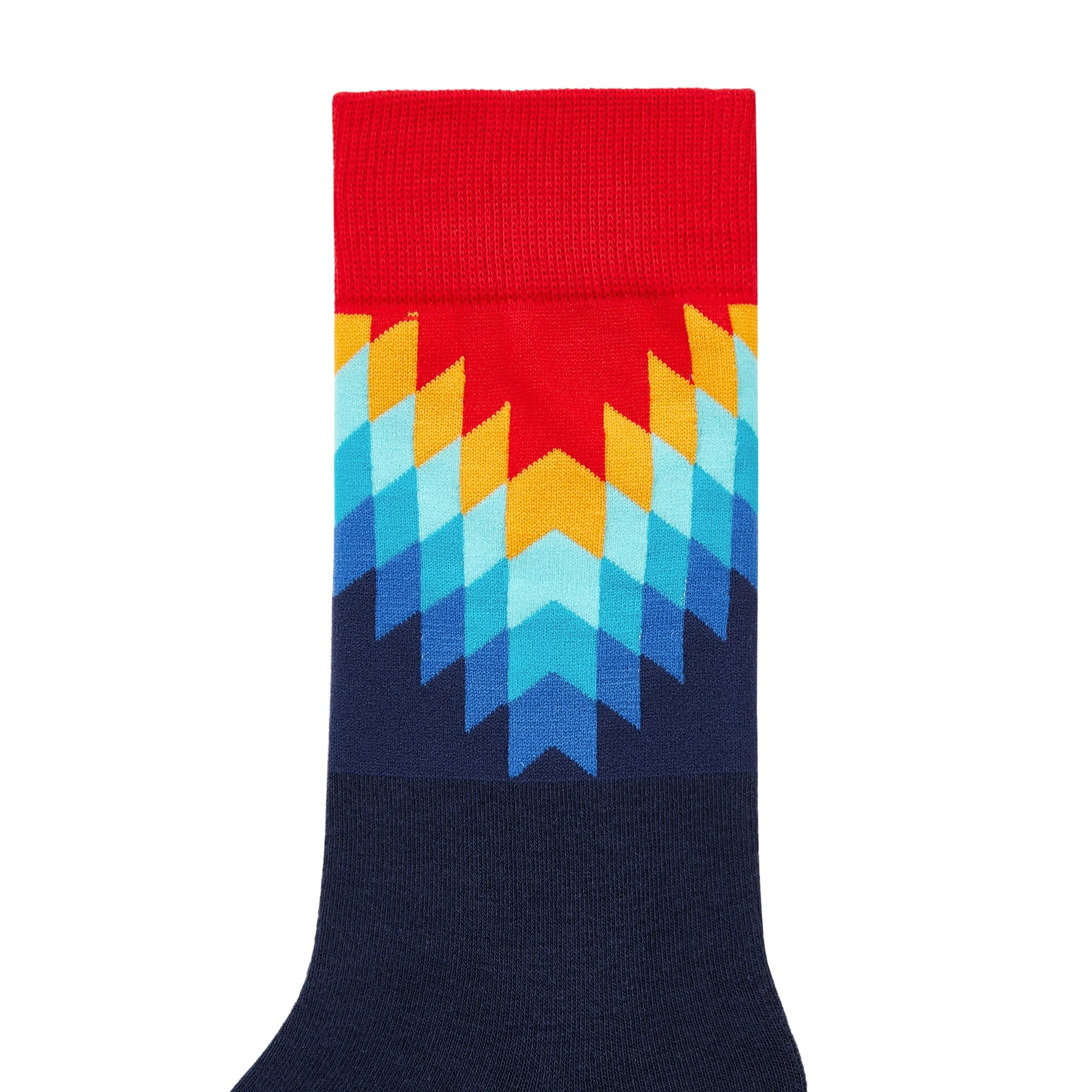 Prism Printed Quarter Length Socks