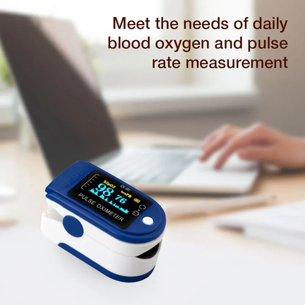 Pulse OLED Display Fingertip Oximeter- Battery Operated