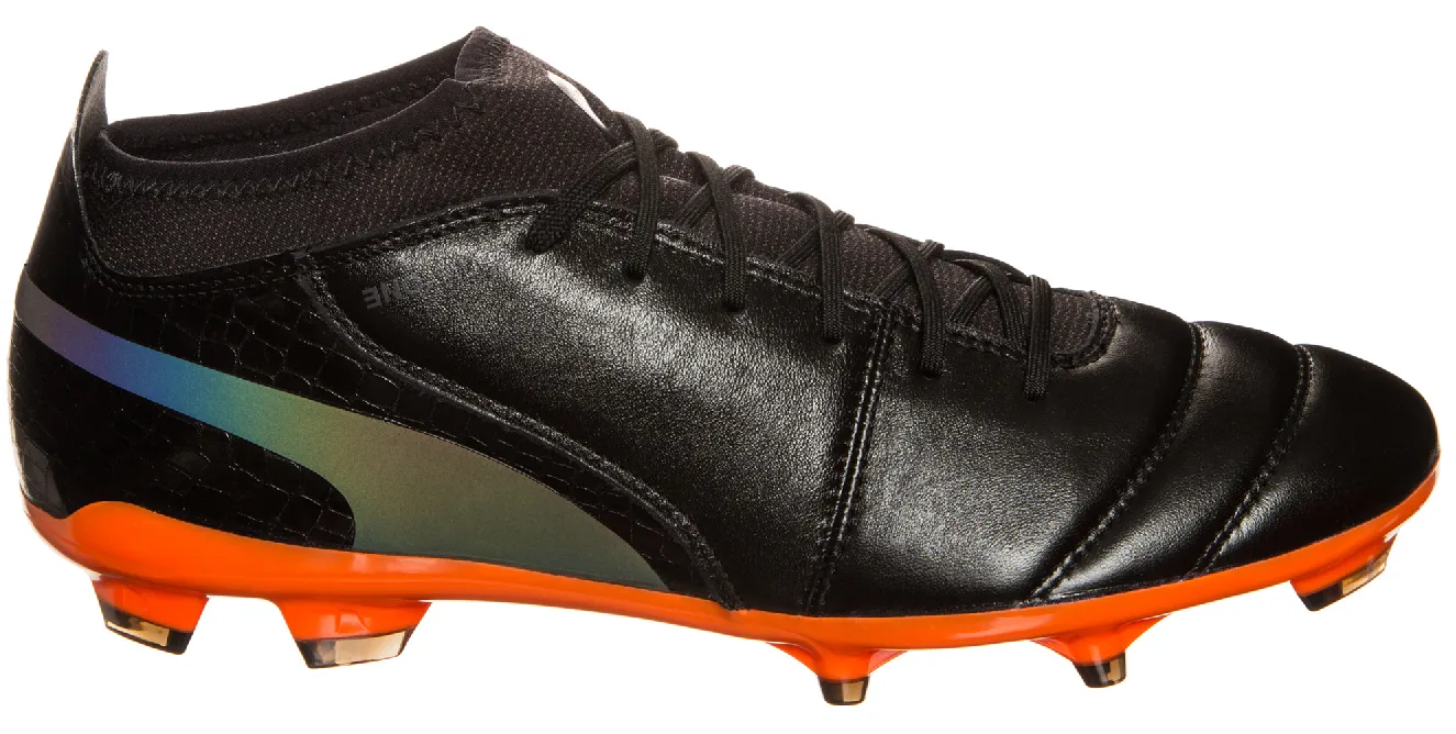 Puma One Lux 2 FG - Black/Orange