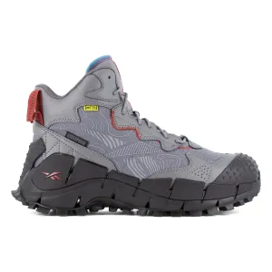 Reebok Mens Zig Kinetica Edge II Grey/Black Leather MetGuard Work Boots 11.5 W