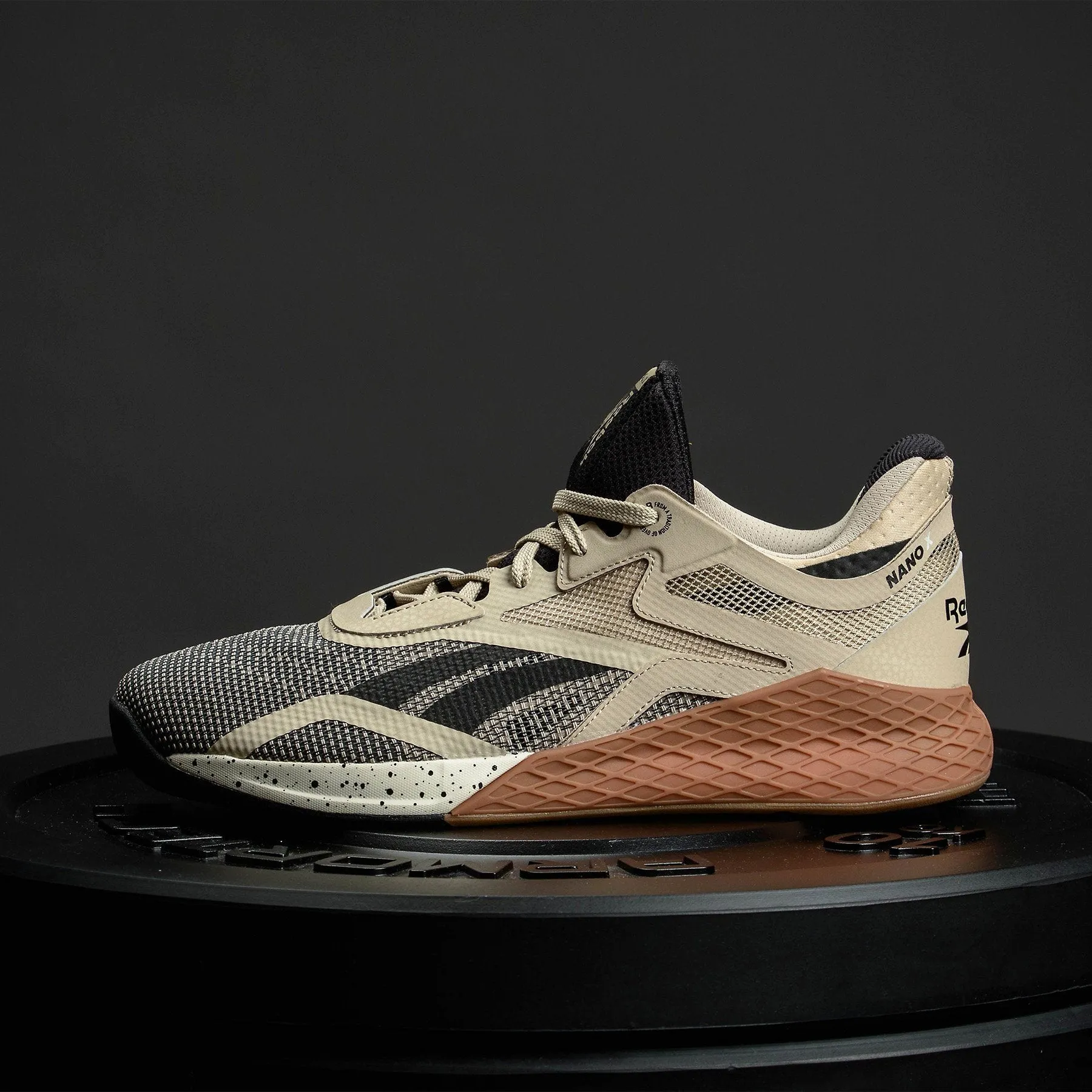 Reebok - Nano X - Men's - UTILITY BEIGE/BLACK/ALABASTER