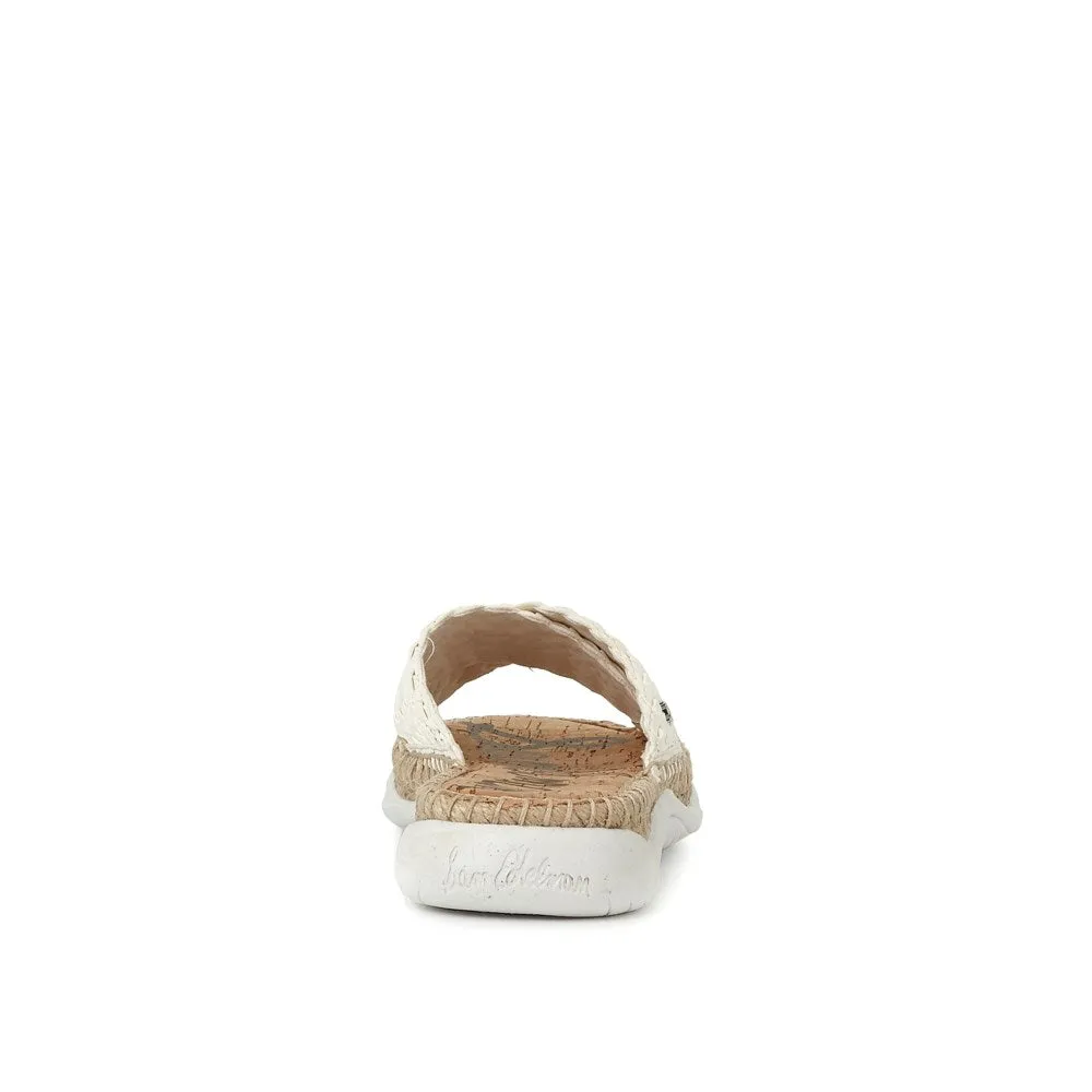 SAM EDELMAN - Jovie Sandal in White Woven