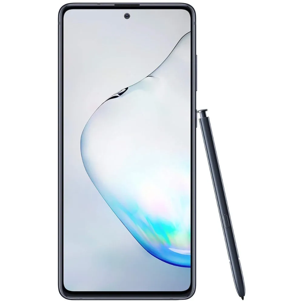 Samsung Galaxy Note 10 Lite 128GB 6GB RAM Aura Black (Refurbished)