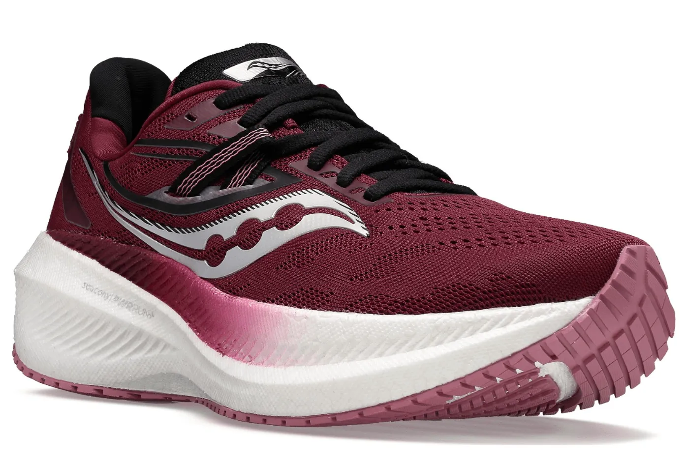 Saucony Womens Triumph 20 Running Shoes - Sundown/Rose