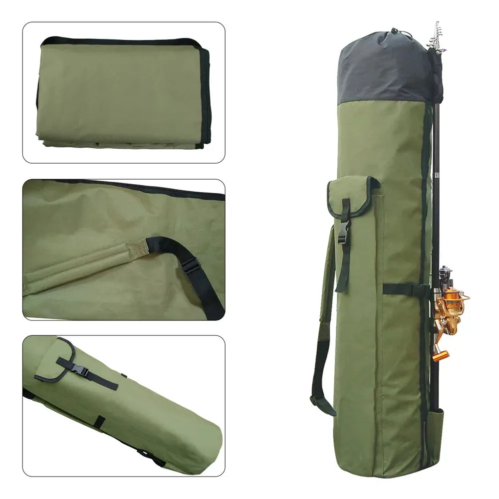 Shaddock Fishing Portable Multifunction Nylon Fishing Bags Fishing Rod Bag Case