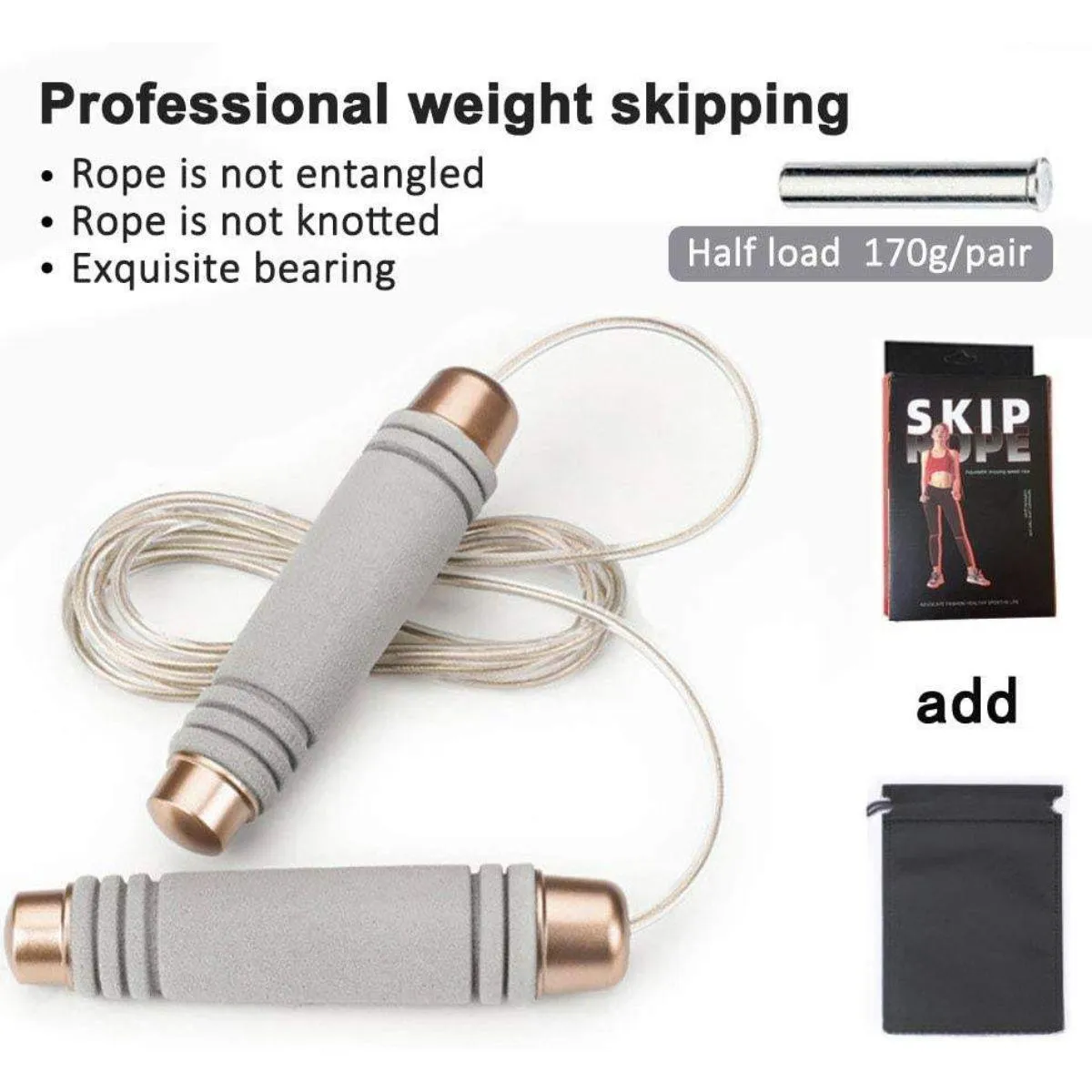 Skipping Rope Weight (Assorted Color)