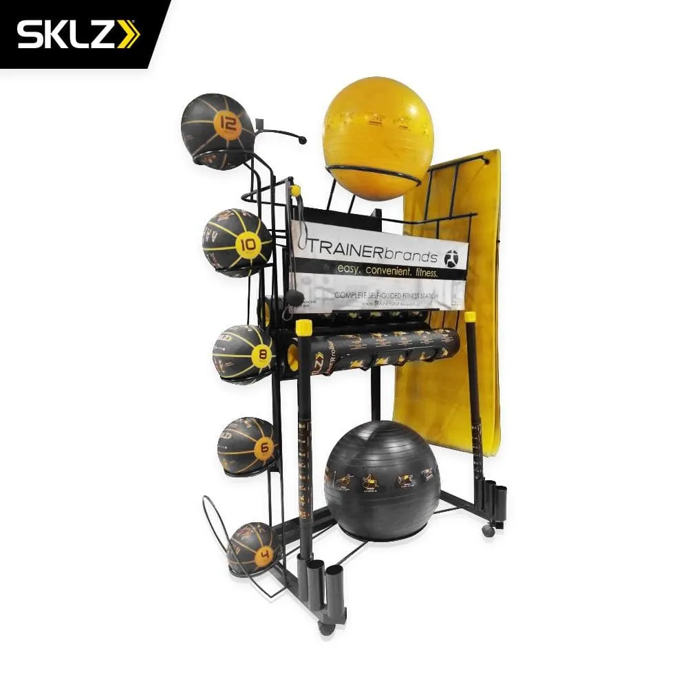 SKLZ Trainer Brand Set with Rack