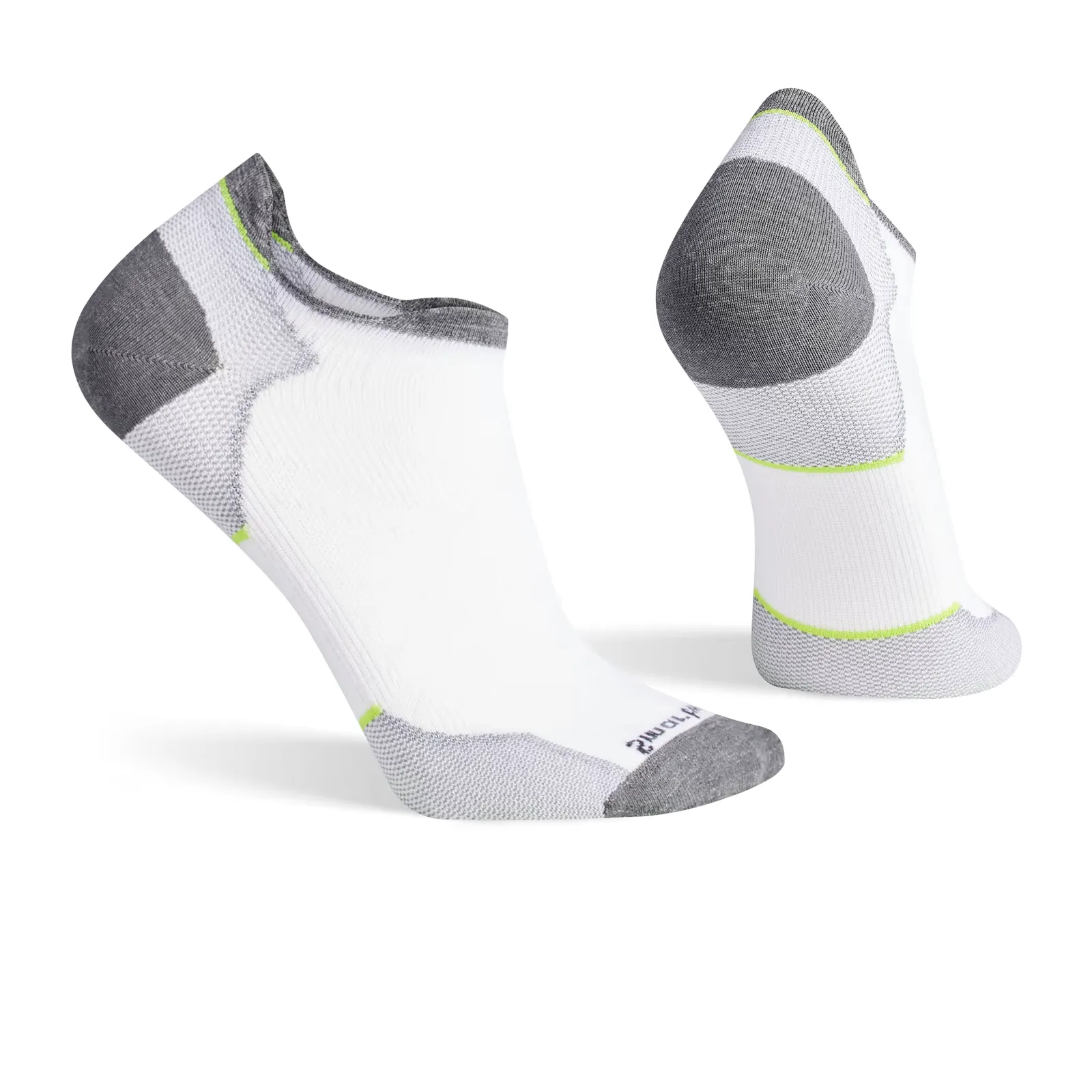 Smartwool Run Zero Cushion Low Ankle Sock (Men) - White