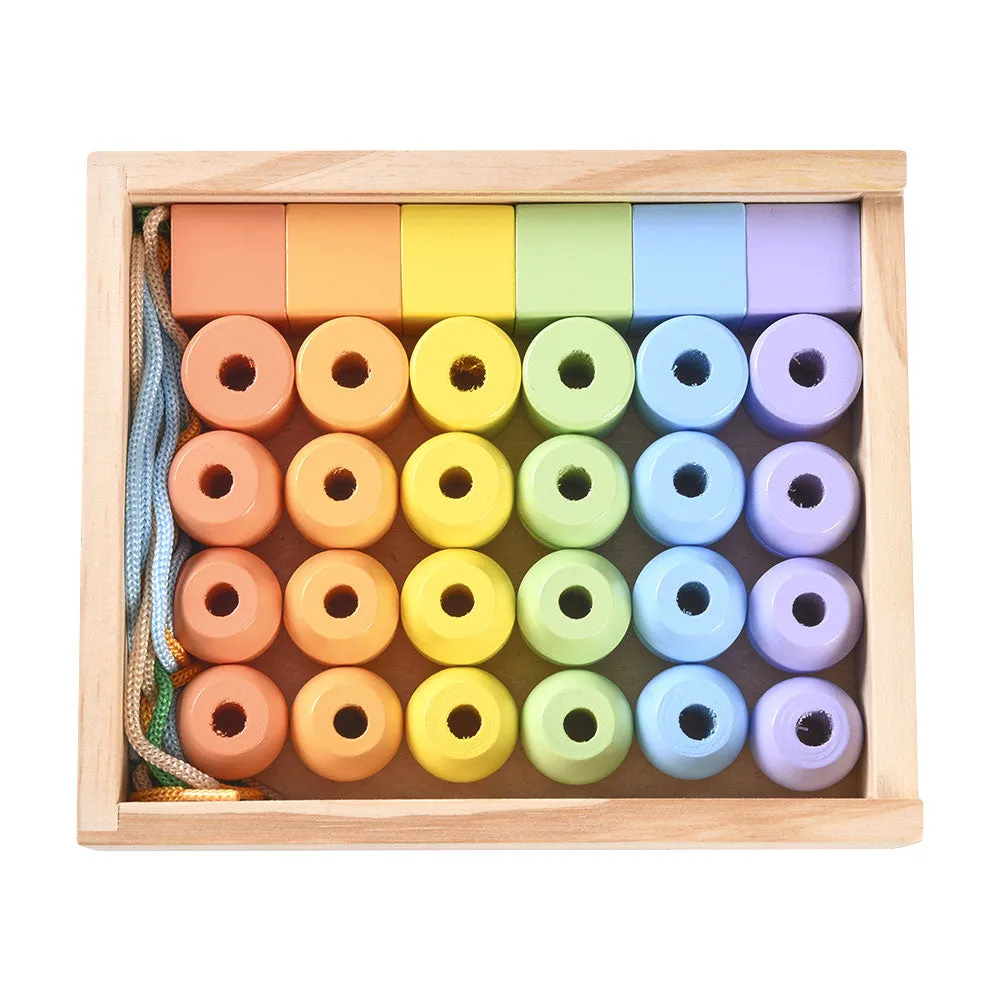 Threading Beads - Threading Beads for Kids