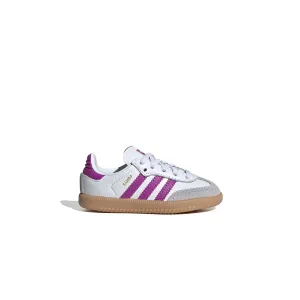 Toddlers Samba OG 'White Purple Burst'