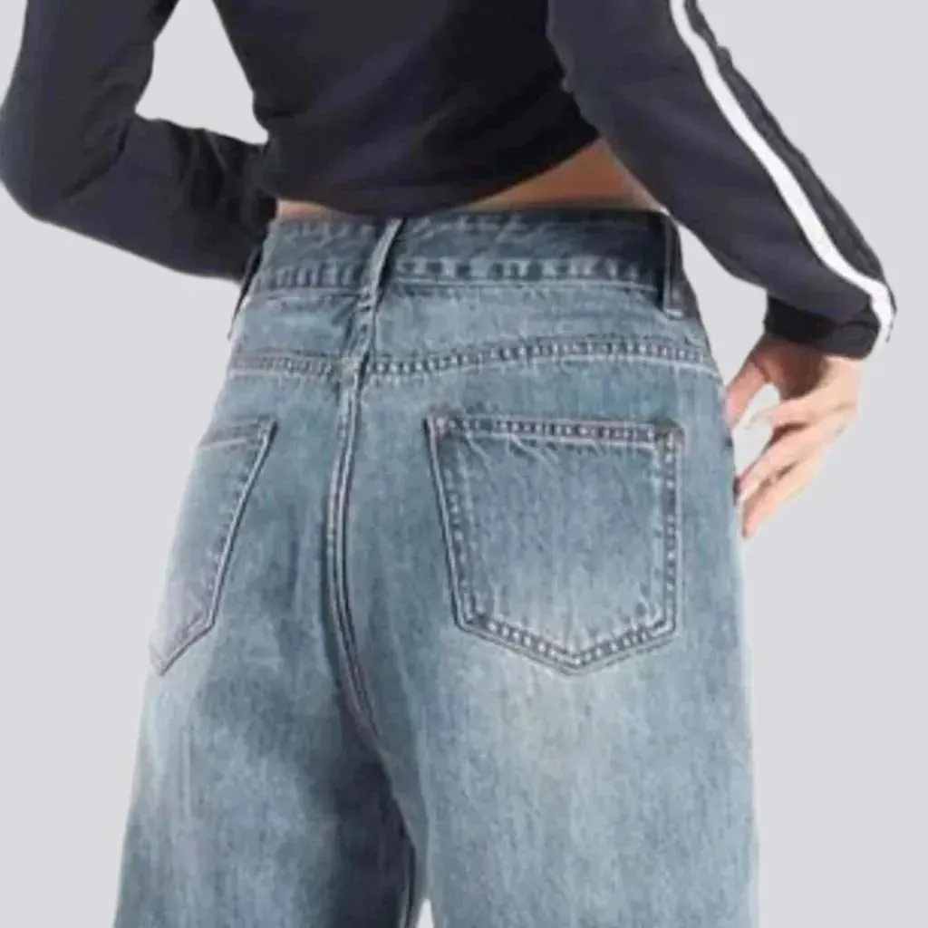 Vintage women's straight jeans