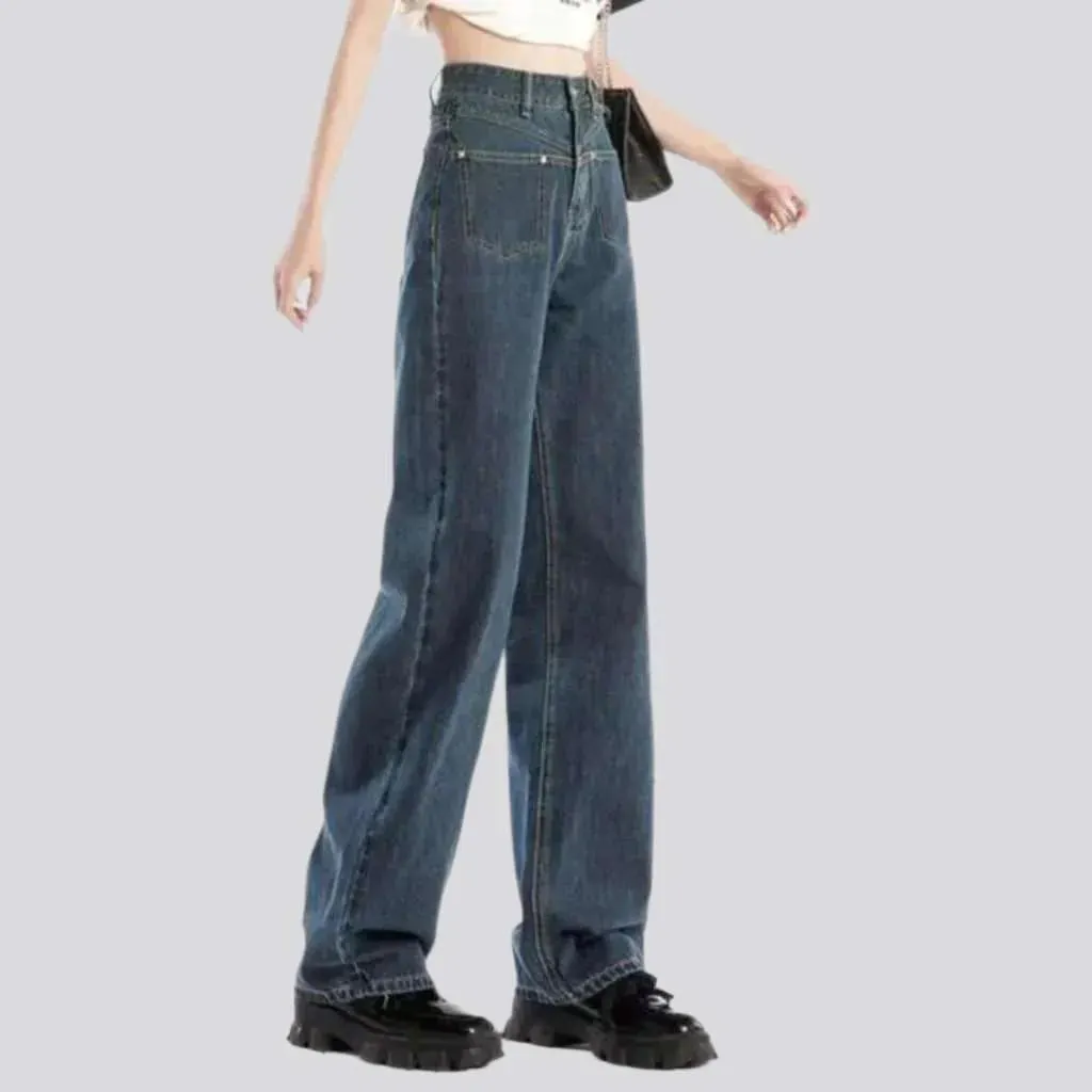 Vintage women's straight jeans