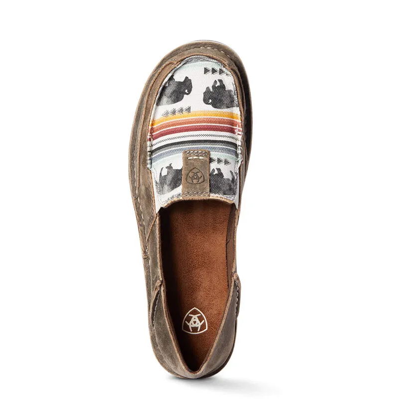 Women's Ariat Taupe Buffalo Print Cruiser