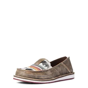 Women's Ariat Taupe Buffalo Print Cruiser