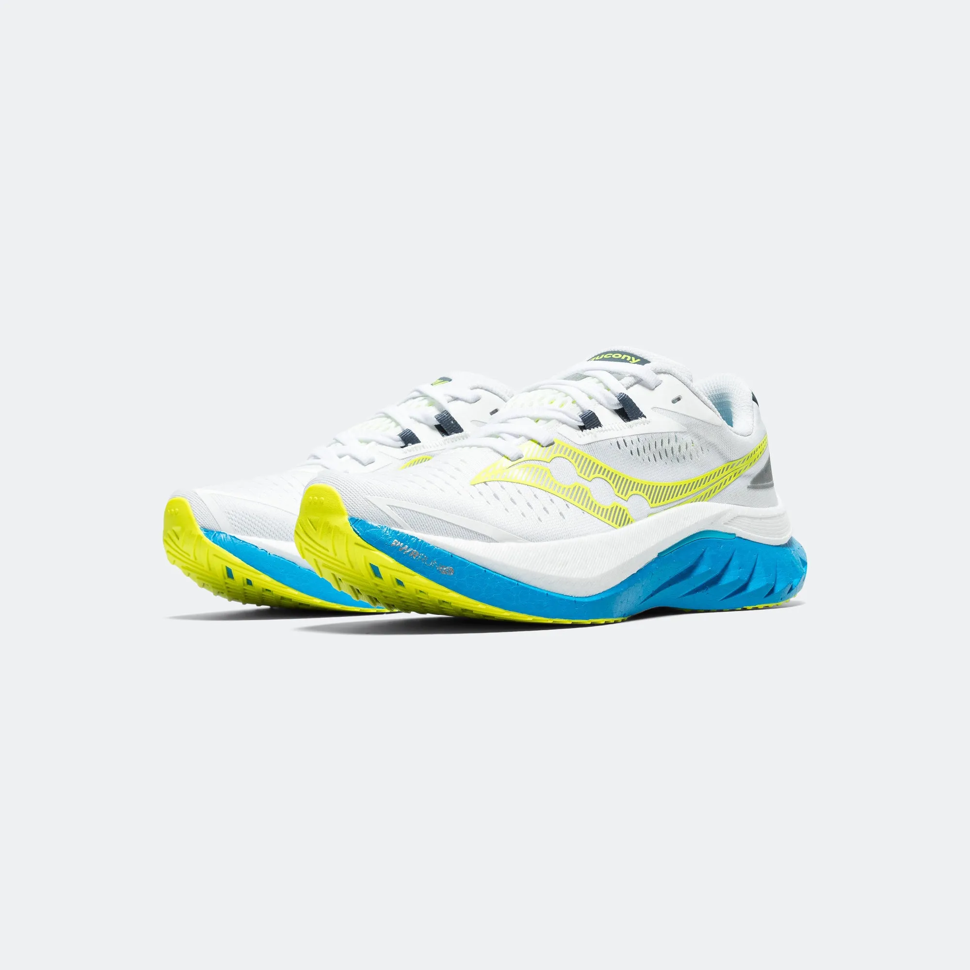 Womens Endorphin Speed 4 - White/Viziblue