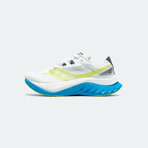 Womens Endorphin Speed 4 - White/Viziblue