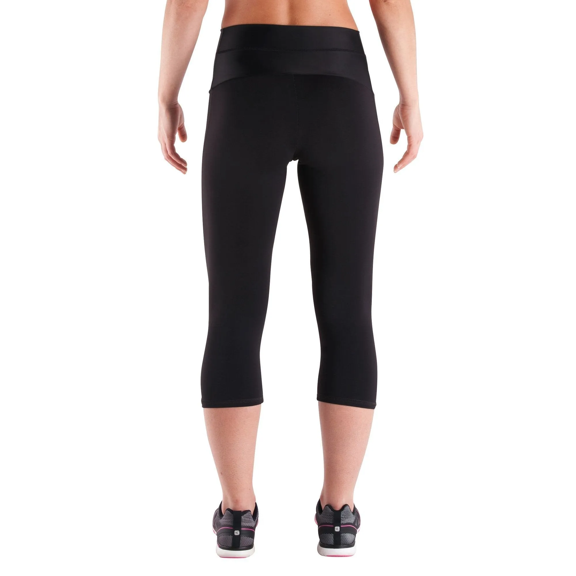 Women's Fitness Leggings Flat-Stomach Cropped Bottoms Shape 