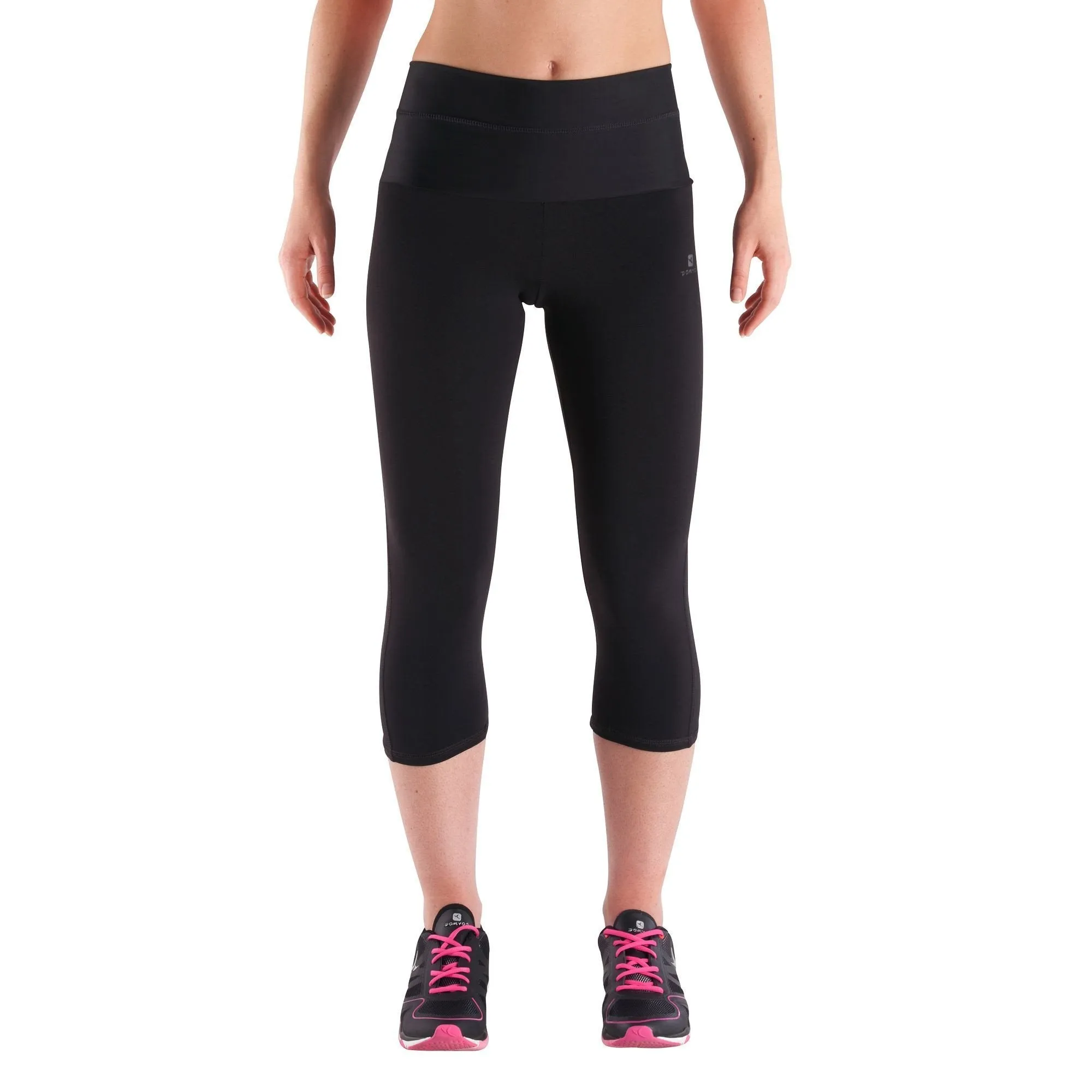 Women's Fitness Leggings Flat-Stomach Cropped Bottoms Shape 