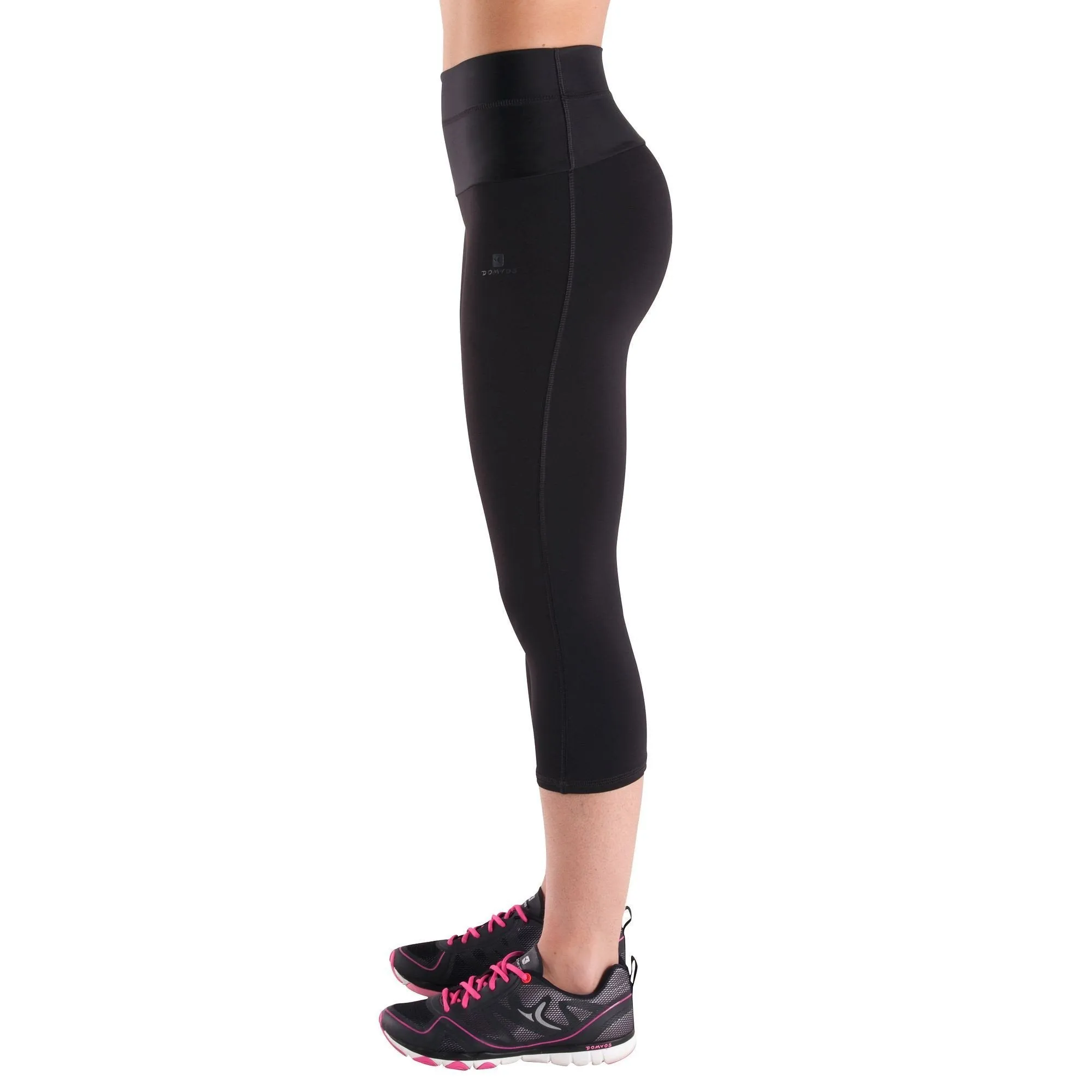 Women's Fitness Leggings Flat-Stomach Cropped Bottoms Shape 