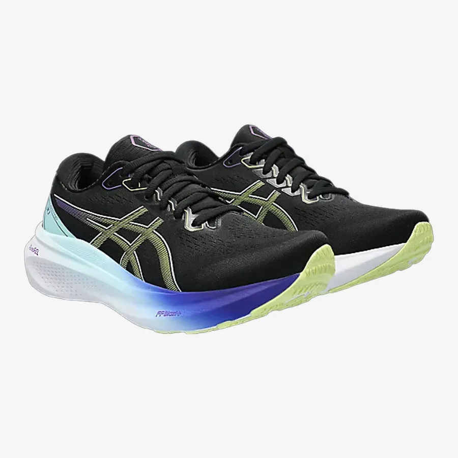 Women's Gel-Kayano 30 (Black/Glow Yellow)