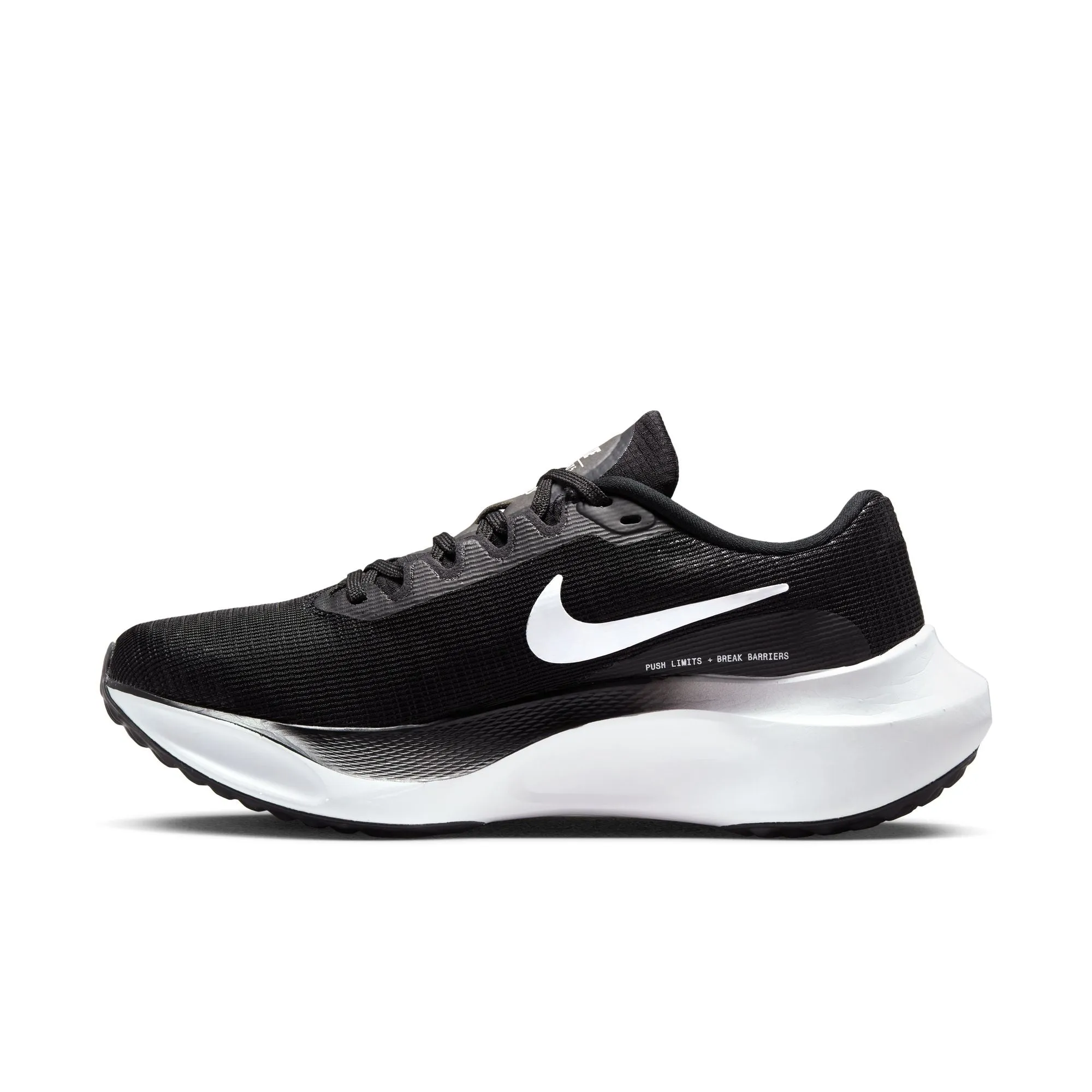 WOMEN'S ZOOM FLY 5- B - 001 BLACK/WHITE