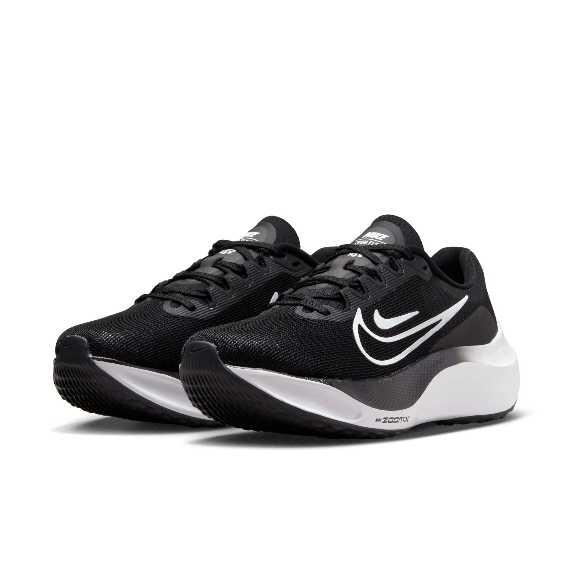 WOMEN'S ZOOM FLY 5- B - 001 BLACK/WHITE