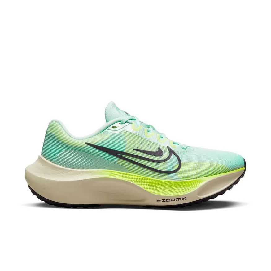 WOMEN'S ZOOM FLY 5 - B - 300 MINT FOAM/CAVE PURPLE/GHOST GREEN