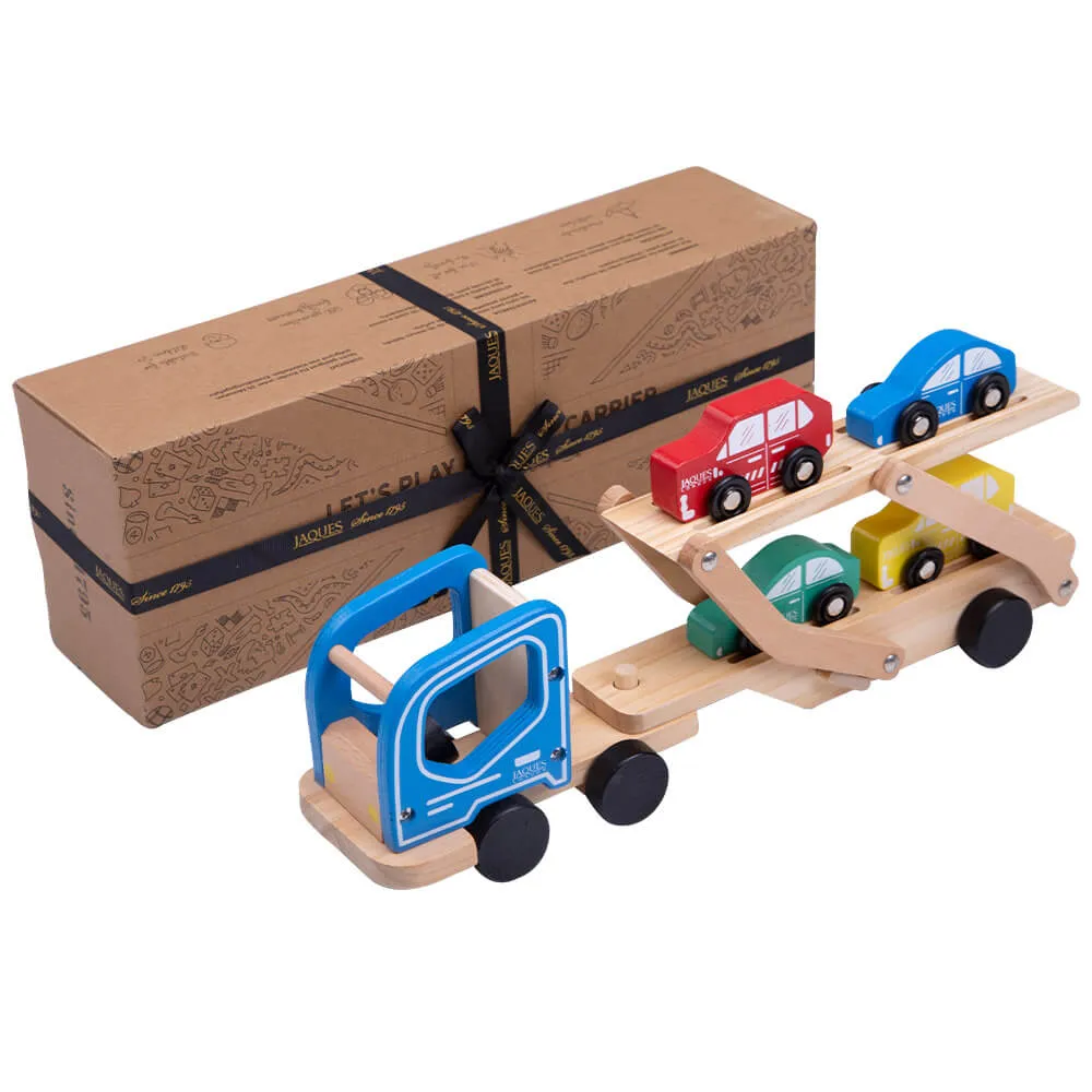 Wooden Car Transporter - Wooden Car Toy